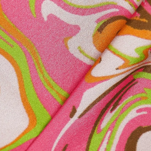 MAISIE WILEN — ASYMMETRIC PRINTED MINI-DRESS - Picture 5 of 5